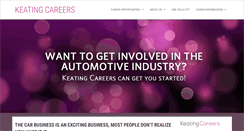 Desktop Screenshot of keatingcareers.com